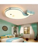 Shop Aoeh LED Ceiling Lamp 60cm - Dophinform Green Suspension Light for Kids' Bedrooms | Dimmable Room Lighting for Children - Buy Online on GoSupps.com
