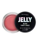 Rimmel London Jelly Blush BubbleGum Chum 5.53g - Long-Lasting Water-Based Blusher for Dewy Skin - Buy Online on GoSupps.com