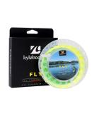 Buy Kylbooker Floating Fly Fish Cord 30m with Welded Loop - WF3F 100ft in Fluo Yellow & Green | International Shipping Available - Buy Online on GoSupps.com