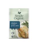 Simply Organic Chicken Flavored Gravy Mix 0.85 oz (Pack of 4) | Certified Organic, Gluten-Free - Buy Online on GoSupps.com