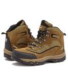 HI-TEC Skamania Mid WP Men's Hiking Boots | Waterproof | New 2022 Model | High Performance Rubber Outsoles | Trail, Mountain, Backpacking Shoes | Size 12 Medium | Brown/Tan/Dark Green/Multicolor - Buy Online on GoSupps.com