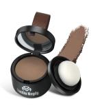Instantly Hairline Powder Hair Root Touch Up Powder Conceal Receding Hairline Windproof&Sweatproof Hair Root Concealer Professional Hairline Shadow Powder with Mirror and Puff(Medium Brown) - Buy Online on GoSupps.com