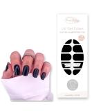 Fairy Nail UV Self-Adhesive Gel Foils 20 Black Matte Nail Wraps for Easy Nail Art - Buy Online on GoSupps.com