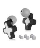High Fidelity Ear Plugs for Sleeping & Noise Reduction - Reusable Silicone Earplugs for Concerts Travel & Noise Sensitivity - 35dB Noise Cancelling for Adults & Kids - Black - Buy Online on GoSupps.com