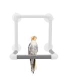Portable Bird Parrot Stand Shower Perch Toy with 4 Suction Cups - Buy Online on GoSupps.com