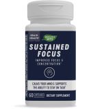 Nature's Way Brain Health Sustained Focus 60 Capsules - Buy Online on GoSupps.com