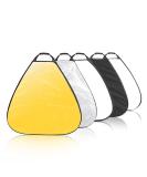 Selens 5-in-1 Triangle Reflector (32 Inch) for Photography Studio and Outdoor Lighting - Buy Online on GoSupps.com