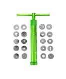 Stainless Steel Clay Extruder Sugar Paste Extruder Cake Fondant Decorating Tool Set Ceramics & Pottery Clay Extruders Mixers & Presses (Green) - Buy Online on GoSupps.com