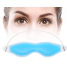 Reusable Ice Cooling Gel Eye Mask for Puffy Eyes | Summer Stress Relief & Travel Comfort - Buy Online on GoSupps.com
