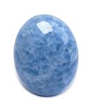 Buy Eusice Blue Calcite Natural Healing Stone - Handmade Ethical 100g for Wellness Meditation & Yoga - Relaxation & Anti-Stress - Buy Online on GoSupps.com