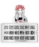 MoYou-London Stencil Flower Power Collection 07 - Premium Nail Art Stencils for Stunning Designs | International Shipping Available - Buy Online on GoSupps.com