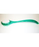 Body & Sole Elite Bath Brush with Pumice Stone (Green) - Two-Sided Bath Brush for Back, Legs, and Feet - Soft Bristles and Exfoliating Pumice Stone - Buy Online on GoSupps.com