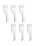 Travel Electric Toothbrush Head Covers - 6 Pack Clear Plastic Protective Caps for Oral-B Dual-Heads Replacement - Buy Online on GoSupps.com