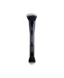 Lune+Aster Contour Duo Brush - Multi-tasking, dual-ended vegan Contour Duo Brush. - vegan, paraben free - Buy Online on GoSupps.com