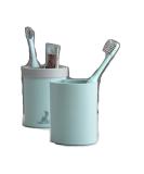 Buy Blue Plastic Toothbrush Cup - Portable Travel & Household Tooth Storage Set - Buy Online on GoSupps.com
