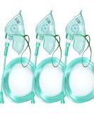 Xgmelon 3 Pack Adult Oxygen Mask w/ 6.6' Tubing & Adjustable Strap - XL Size - Buy Online on GoSupps.com