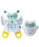 Infantino Baby Gift Set: Fluorescent Toy LED Night Light & Cuddly Owl - Perfect for Travel & Home 0M+ - Buy Online on GoSupps.com