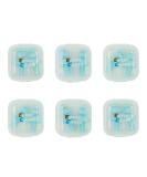 Every Cares Silicone Swimming Earplugs 6 Pairs - Waterproof & Comfortable Ear Plugs with Case - Light Blue - Buy Online on GoSupps.com