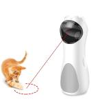 Cat Laser Toy Automatic Interactive Laser Cat Toys Rotating Catch Training Placing High 5 Random Pattern Automatic On/Off and Silent 3 Speed Modes USB Charging Cable/Battery Powered - Buy Online on GoSupps.com