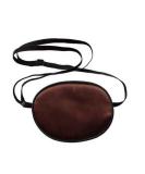 Brown Silk Eye Patch for Amblyopia & Strabismus - Adult Mask for Lazy Eye Recovery - Buy Online on GoSupps.com