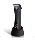 Groin Hair Trimmer - Electric Waterproof Manscape Trimmer for Men | Ceramic Blade LED Light & Charging Base - Buy Online on GoSupps.com
