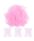 100 Pcs Pink Plastic Floss Bobbins for Cross Stitch Embroidery & Sewing Thread Organizer - Buy Online on GoSupps.com