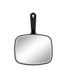 OIGUMR Handheld Mirror - Black, 10L x 6.9W Medium Size - Buy Online on GoSupps.com