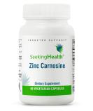 Seeking Health Zinc Carnosine 16 mg Zinc L-Carnosine Supports Healthy Immune System and Digestive Health Antioxidant Vegetarian and Vegan (60 Capsules)* - Buy Online on GoSupps.com