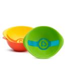 Munchkin White Hot Heat Sensor Porridge Bowls - Pack of 3 | International Shipping Available - Buy Online on GoSupps.com
