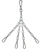 Yes4All 150LB Capacity Punching Bag Hanger, Stainless Steel Swivel Chain with 4 Snap Hooks for Heavy Bag, Gym Swing, Trapeze, and Hammock - Buy Online on GoSupps.com