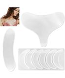 8-Part Reusable Silicone Anti-Fold Pad Set - Wrinkle Prevention & Elimination for Cleavage Chest and Eye Folds - Buy Online on GoSupps.com