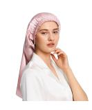 LilySilk 19 Momme 100% Real Silk Women's Sleep Cap - Rosy Pink - Buy Online on GoSupps.com