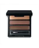 Jolie Eye Brow Shaper Kit - Pressed Powder & Tinted Wax with Takelon Brush - Deep | International Shipping Available - Buy Online on GoSupps.com