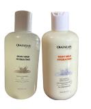 Skin Aglow Goat Milk Hydration Lotion & Shower Gel Bundle - Paraben & Gluten-Free Nourishing Skincare for Ultimate Softness - 2 Piece Set (8 Fl. oz Each - Buy Online on GoSupps.com
