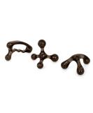 Buy Black Knobber Massager Set | Trigger Point Massage Tools for Pain Relief | Best Value International Shipping - Buy Online on GoSupps.com