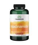 Swanson Niacinamide 500mg 250 Capsules for Carbohydrate Metabolism & Joint Health Support - Buy Online on GoSupps.com