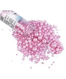 Sprinkles Edible Pink Pearl Sugar Candy Cupcake Cake Topper 120g/ 4.2oz Decorative Glitter Sprinkle Mix for Baking Cake and Cookie Decorating - Buy Online on GoSupps.com