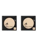 Manhattan Soft Compact Powder 8 Vanilla - Bright & Matt Finish (Pack of 2) | 9g Each for Even Complexion | International Shipping Available - Buy Online on GoSupps.com