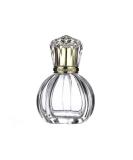 Xumin 50ml Refillable Pumpkin Shape Clear Glass Spray Bottle - Travel Perfume Atomizer & Cosmetics Container - Buy Online on GoSupps.com