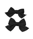 LVGPH 2pcs Hair Bows Alligator Clips Barrettes Alligator Hair Clips Hair Accessories Bowknot Barrette Small Non-slip Bow Hair Clips Cute Ponytail Barrettes for Adult Teens Wear Clips(Black) 3 - Buy Online on GoSupps.com