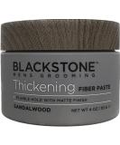 Blackstone Men's Grooming Thickening Fiber Paste Gel - Adds Volume & Matte Finish | Sandalwood (4 oz) | Made in USA - Buy Online on GoSupps.com