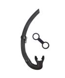 SACBOLA Silicone Snorkel for Diving, Free Diving and Diving Fishing and Underwater Hockey or Snorkeling BLACK - Buy Online on GoSupps.com