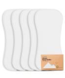 KeaBabies Organic Burp Cloths - Soft White 5 Pack | Baby Essential - Buy Online on GoSupps.com