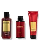 Bath & Body Works Bourbon - Ultra Shea Body Cream 8 oz, 2-in-1 Hair + Body Wash 10 oz & Deodorizing Body Spray 3.7 oz - Set - Buy Online on GoSupps.com