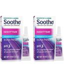 Soothe Lubricant Eye Ointment by Bausch & Lomb - Dry Eye Relief Moisturizing Nighttime Therapy Preservative Free 1.8 Oz (Pack of 2) - International Shipping Available - Buy Online on GoSupps.com