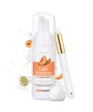 Lunamoon Eyelash Shampoo | Gentle Foam Cleanser for Lash Extensions | 60ml Cantaloupe - Remove Oil & Makeup - Buy Online on GoSupps.com