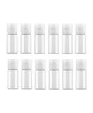 VASANA 12Pcs 10ml/0.34oz Empty Refill Plastic Travel Bottle with Flip Cap Squeeze Sample Cosmetic Containers Jar for Emollient Water Gel Emulsion Lotions Essential Oils - Buy Online on GoSupps.com