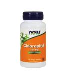 NOW Foods Chlorophyll Capsules 100mg - 90 ct | Natural Green Superfood Supplement - Buy Online on GoSupps.com