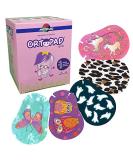 Ortopad Bamboo Girls Eye Patches, 50/Box (Regular Size, 4+ yrs) Ghosts/Owls Pack - Buy Online on GoSupps.com