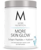 More Glow - Collages Peptides and Hyaluron Premium Collagen and Hyaluron Powder with copper vitamin C and L -glycin 300 g can support for fresh skin and connective tissue neutral made in Germany - Buy Online on GoSupps.com